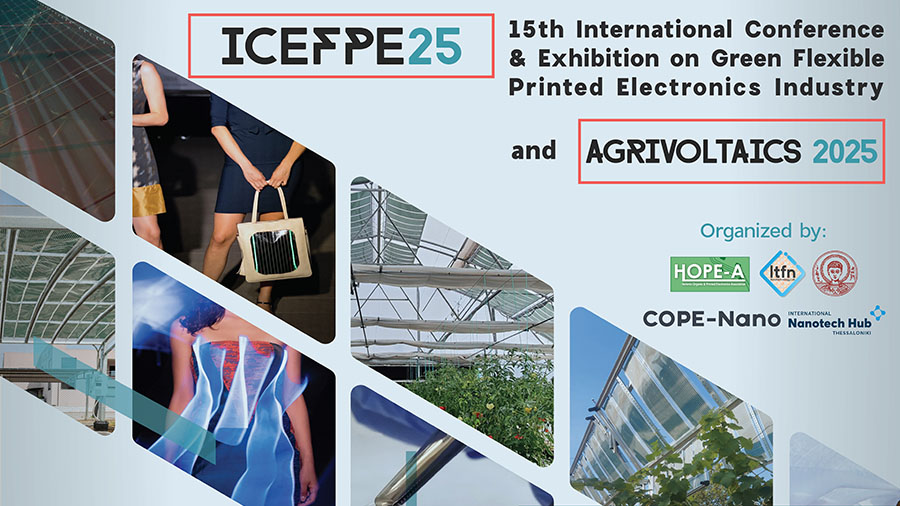 15th ICEFPE25 – Energy Autonomy &amp; Sustainability in Buildings, Infrastructure, and Crops (in Greek)